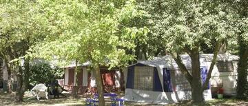 Campsites at the foot of the Canigou