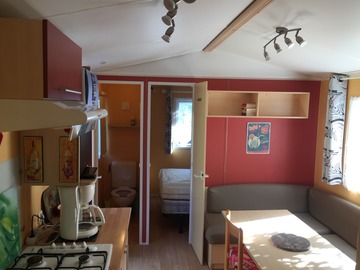Grand mobil-home 2 chambres 