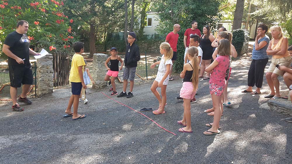 Camping avec activités