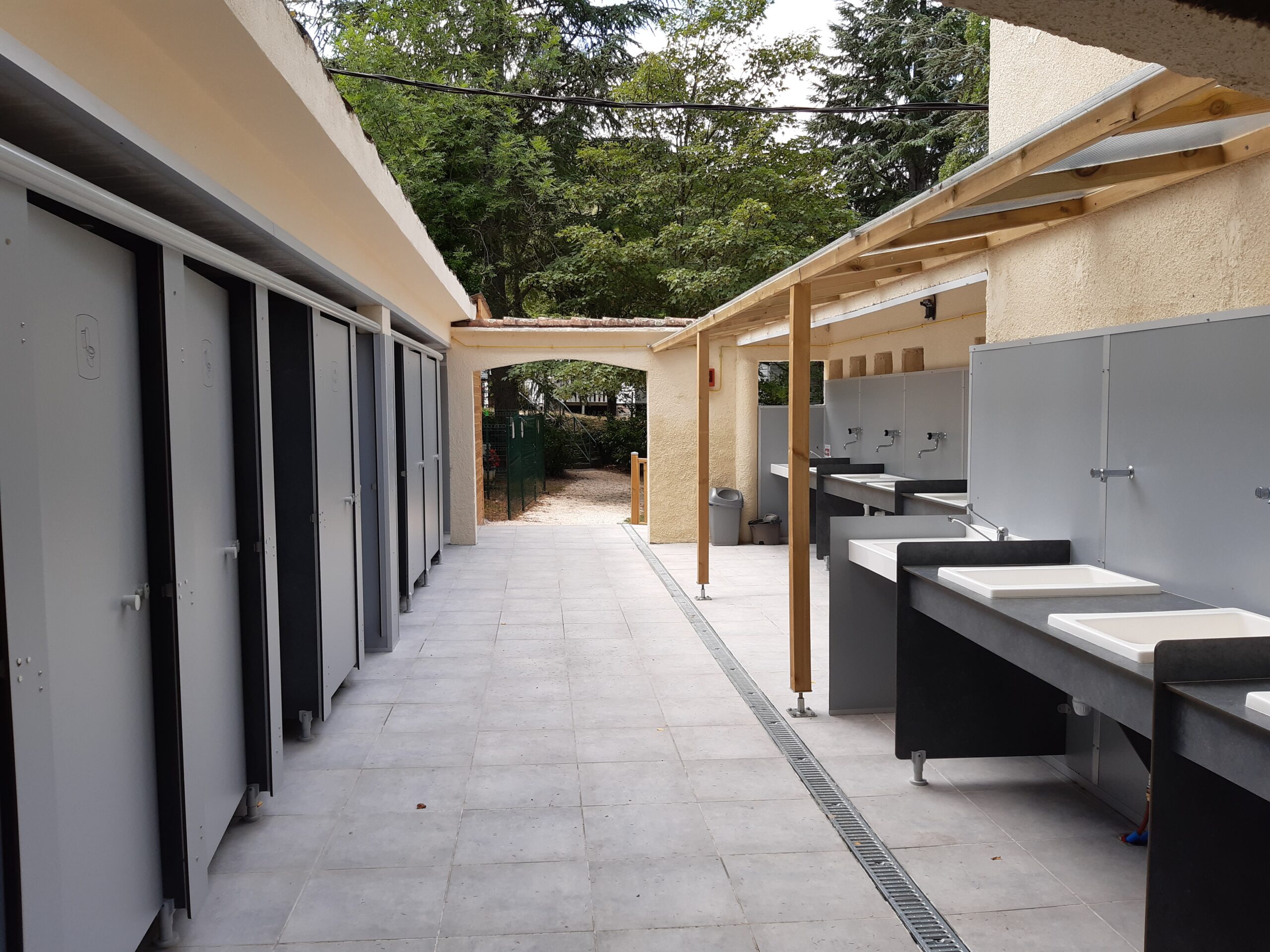 Sanitaires du camping – Camping Las Closes – Corneilla-de-Conflent