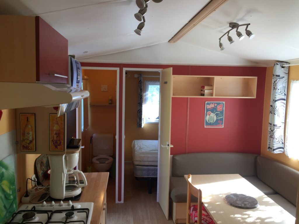 Grand mobil-home 2 chambres